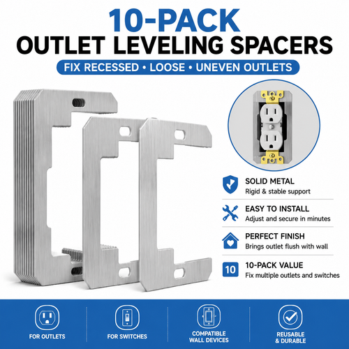 Outlet Repair Spacers – Fix Small Outlet Problems Before They Become Expensive Repairs