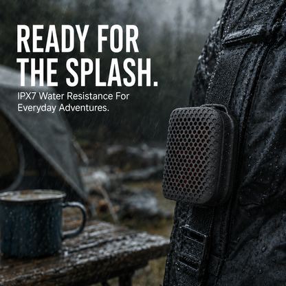 🔊 2026 New Magnetic Clip-On Bluetooth Speaker | IPX7 Waterproof, TWS Stereo & Ultra-Light Wearable Design