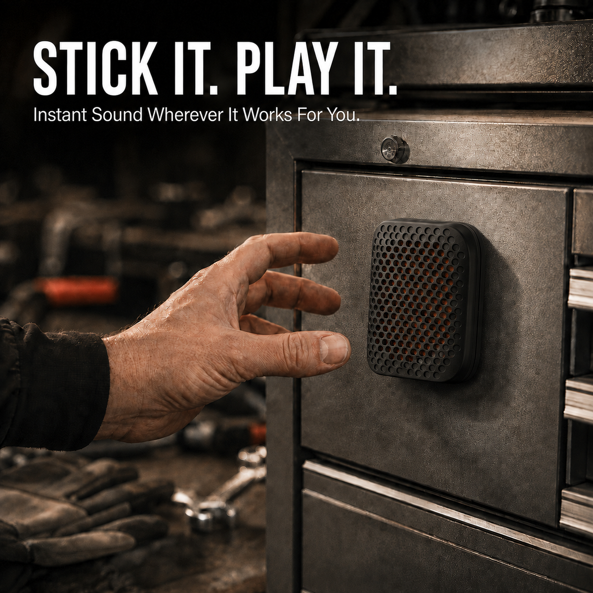 🔊 2026 New Magnetic Clip-On Bluetooth Speaker | IPX7 Waterproof, TWS Stereo & Ultra-Light Wearable Design