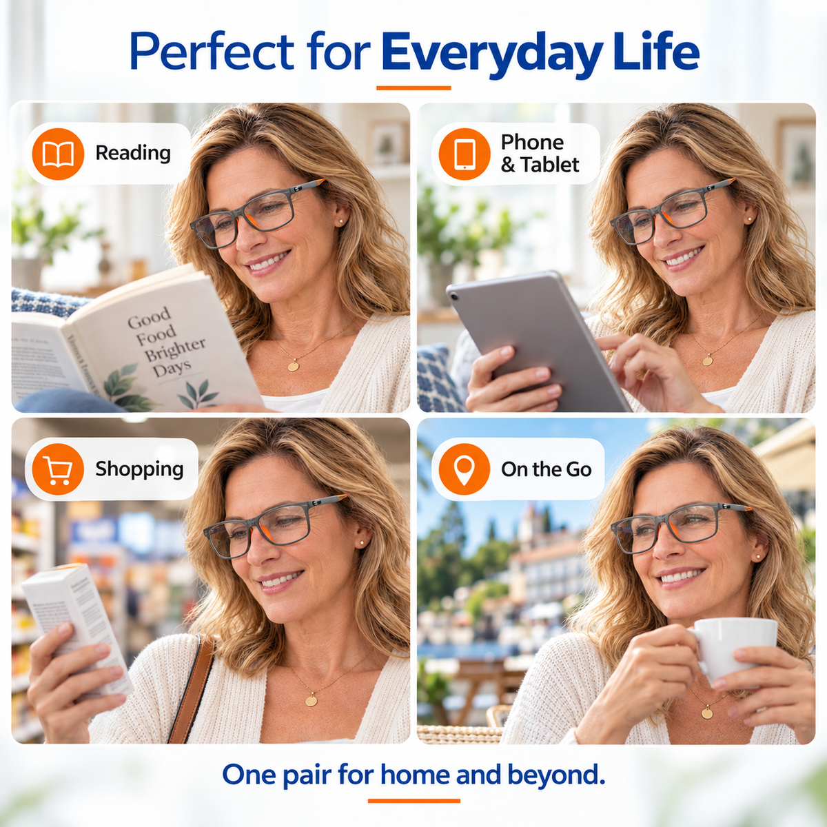 Almost Gone-🔥VisionSync AutoFocus+ Multifocal Glasses