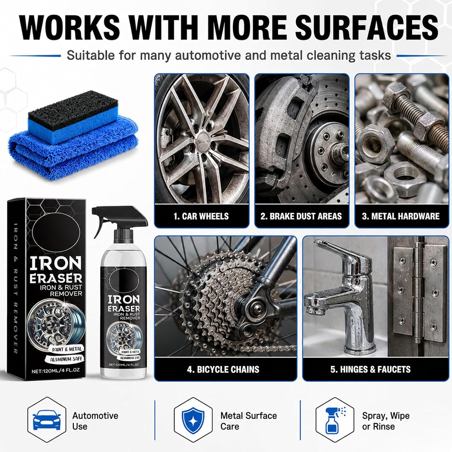 Car exterior cleaning result