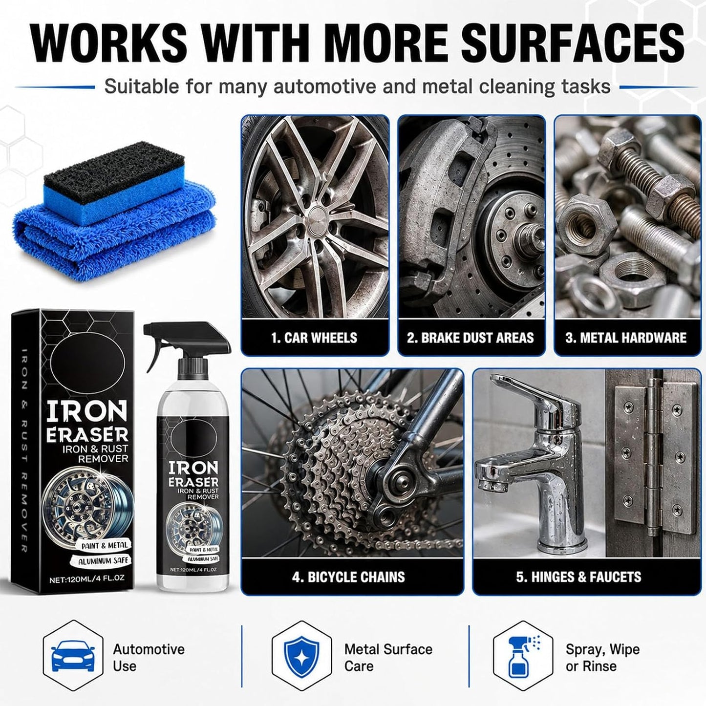 Professional Car Iron Eraser - Deep Clean & Protect 🛡️
