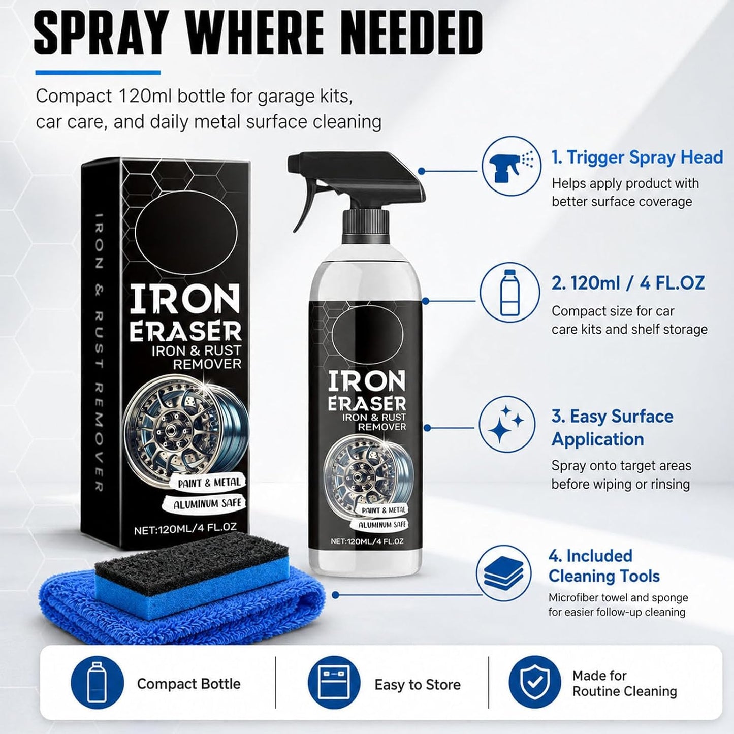 Professional Car Iron Eraser - Deep Clean & Protect 🛡️