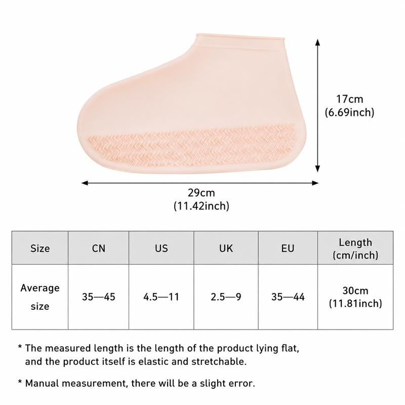 💦 Waterproof Stretch Shoe Covers For Outdoor Walking & Travel