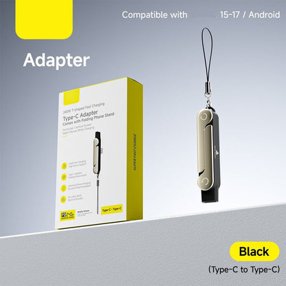 Charge Faster, Hold Smarter — 240W USB-C Cable + Built-In Phone Stand⚡