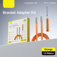 Orange Bracket Adapter+Data Cable
