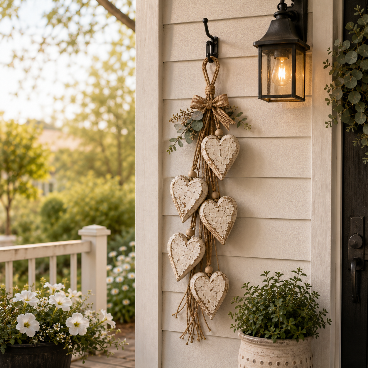 🤎 Handcrafted Wooden Heart Wall Hanging
