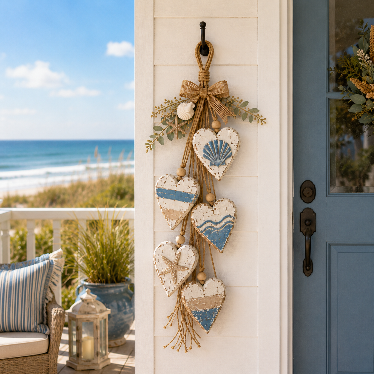 🤎 Handcrafted Wooden Heart Wall Hanging