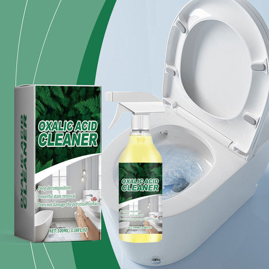 🥳2026 HOT SALE🥳💞50K+ SOLD!💥🔬 【CLEARANCE!】Molecular-Level Cleaning Tech! Oxalic Acid Bathroom Cleaner Dissolves Rust & Limescale 69% OFF🚽✨