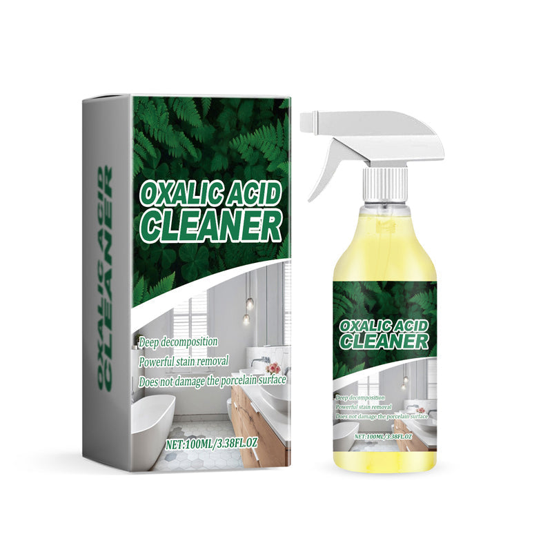🥳2026 HOT SALE🥳💞50K+ SOLD!💥🔬 【CLEARANCE!】Molecular-Level Cleaning Tech! Oxalic Acid Bathroom Cleaner Dissolves Rust & Limescale 69% OFF🚽✨