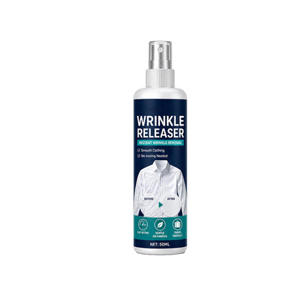Instant wrinkle release – no iron, travel-ready, static-free & fresh